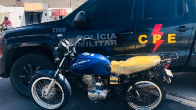 CPE recupera moto furtada em Catalão
