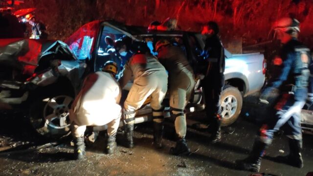 Grave acidente entre Caldas Novas e Morrinhos deixa duas pessoas feridas