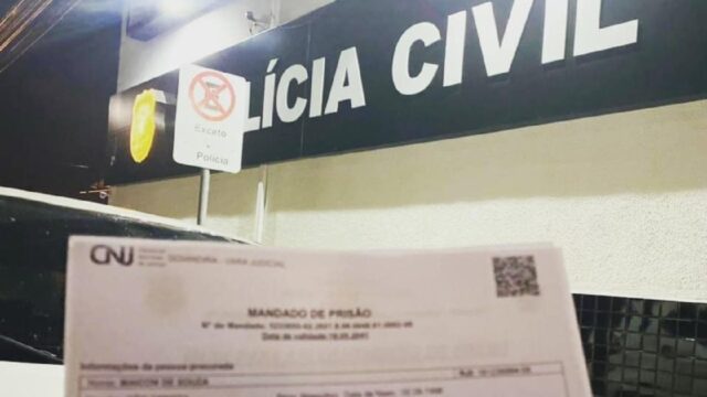 Polícia Civil cumpre mandado de prisão contra suspeito por tráfico de drogas, em Goiandira
