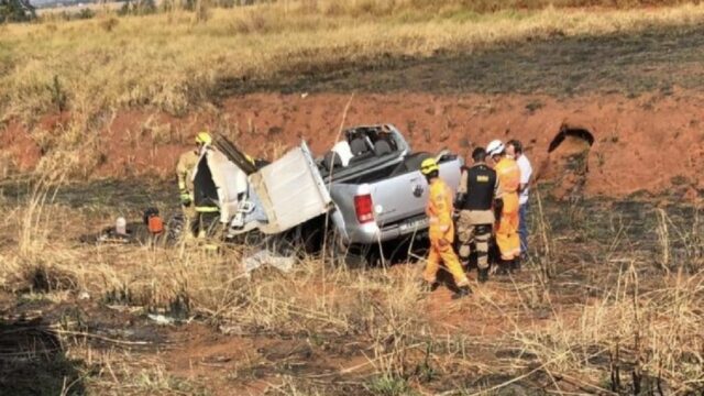 Motorista morre em um grave acidente no Anel Viário da BR-050, em Uberlândia