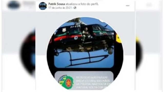 Na mata, Lázaro criou perfil fake para acompanhar notícias. Veja