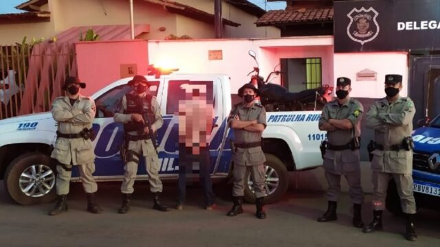 Batalhão Rural prende suspeito de tentativa de roubo em fazenda na zona rural de Pires do Rio