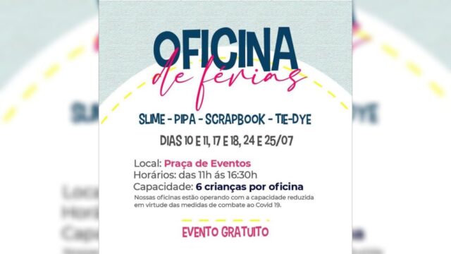 Crianças ganham espaço de férias no Catalão Shopping