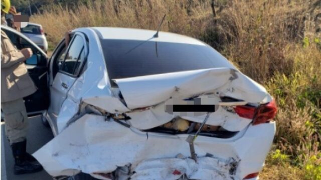 Idoso fica ferido em acidente na GO-330, em Ipameri