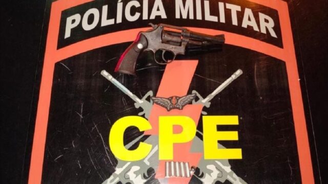 Homem é preso por porte ilegal de arma de fogo e munições em Pires do Rio