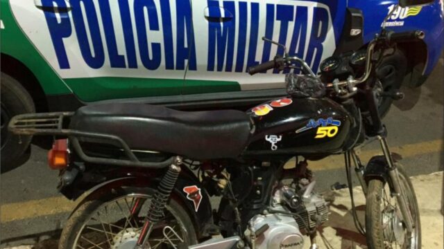 Durante "Operação Férias Segura" Polícia Militar recupera moto furtada em Catalão