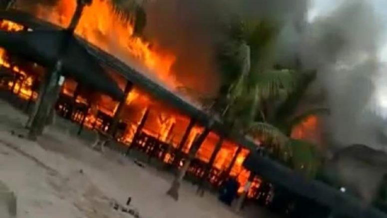 Incêndio atinge o Hot Park, em Rio Quente; vídeo - Zap ...