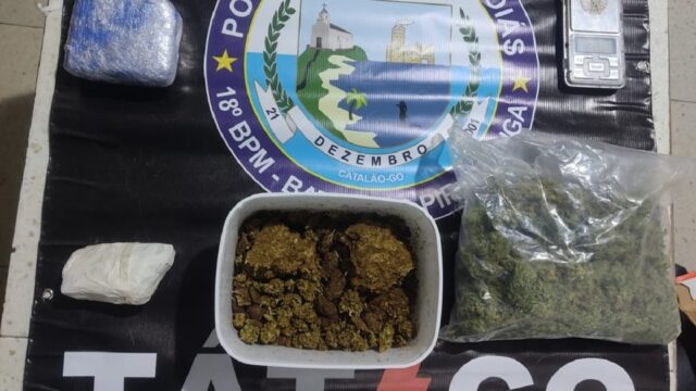 PM realiza prisão de três mulheres suspeitas de tráfico de drogas interestadual em catalão