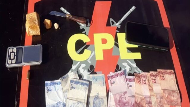 CPE realiza prisão de suspeito por tráfico de drogas em Catalão