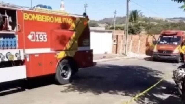 Três homens da mesma família morrem eletrocutados ao instalar antena