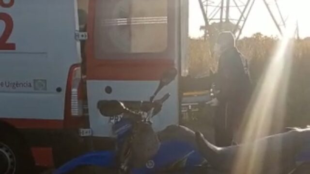 Grave acidente entre motos deixa feridos em Catalão