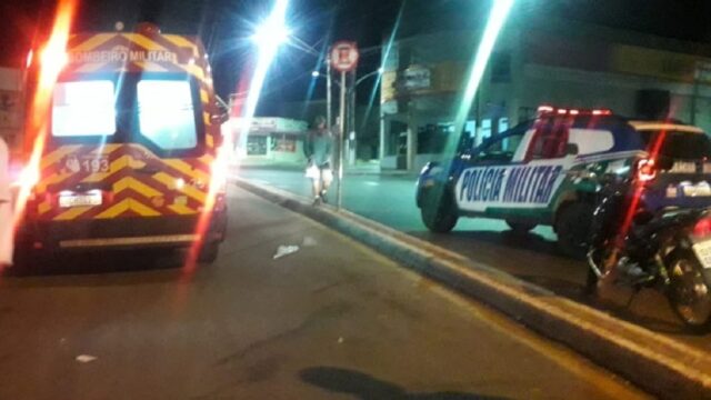 Motociclista fica gravemente ferido após sofrer queda de moto em Catalão