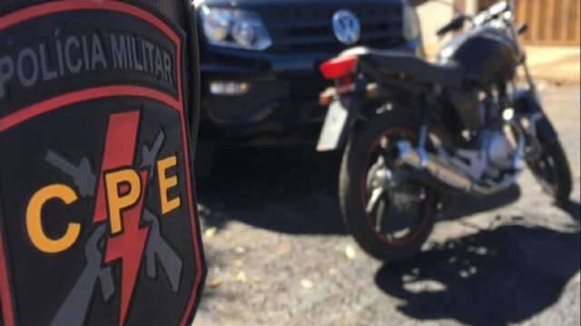CPE recupera motocicleta com registro de furto em Catalão