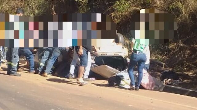 Família se envolve em acidente com vítima fatal na GO-330 em Pires do Rio