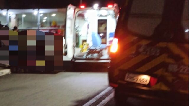 Motociclista se envolve em acidente na Vila Liberdade, em Catalão
