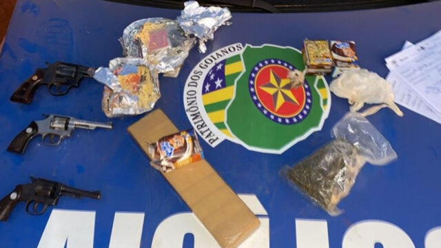 Três homens são mortos após tentarem arremessar drogas e armas para dentro de CPP de Aparecida