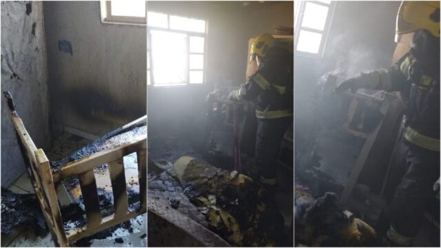 Em Catalão, criança de três anos provoca incêndio em casa ao brincar com fogo