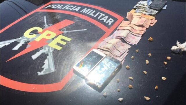 Jovem é preso por suspeita de crimes de tráfico de drogas e receptação em Catalão