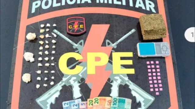 Homem é preso com drogas na GO-330 entre Orizona e Vianópolis