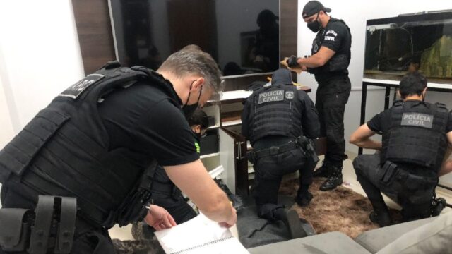 PC cumpre mandados de busca e apreensão contra organização criminosa em Rio Verde