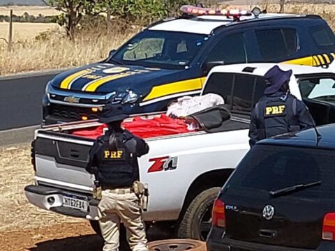 PRF realiza grande apreensão de entorpecentes
