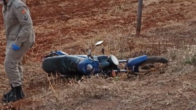 Motociclista morre em grave acidente na GO-210 em Goiandira