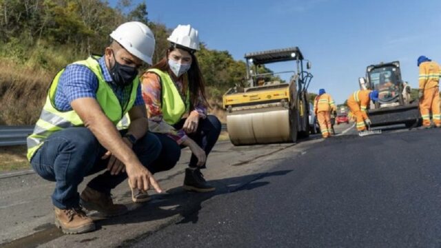 Obras de recuperação do pavimento reforçam segurança na BR-050, em Araguari-MG