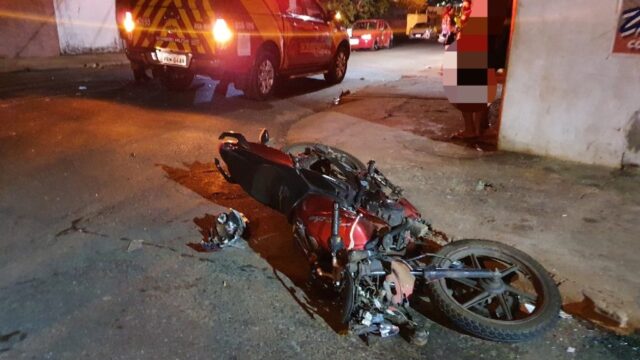Colisão deixa motociclista gravemente ferido em Catalão