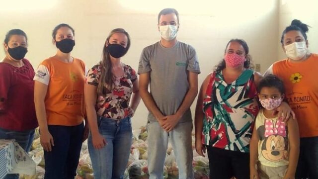 Em Cumari, Prefeitura Municipal e Câmara de Vereadores realizam entregas de 200 cestas de hortaliças