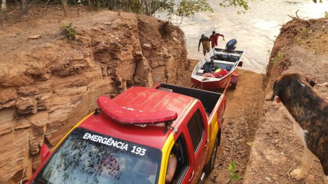 Vídeo: Corpo de Bombeiros paralisam buscas por vendedora desaparecida no Rio São Marcos e devem retornar na manhã de quarta-feira