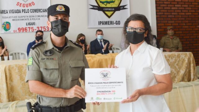 "Programa Comércio seguro" é lançado em Ipameri