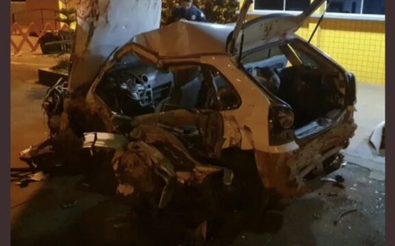 Motorista morto em acidente tinha R$ 3 milhões em droga no porta-malas