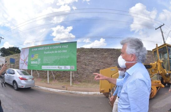 Governo de Goiás investe mais de R$ 16 milhões na duplicação da GO-330 e construção de dois viadutos, em Catalão