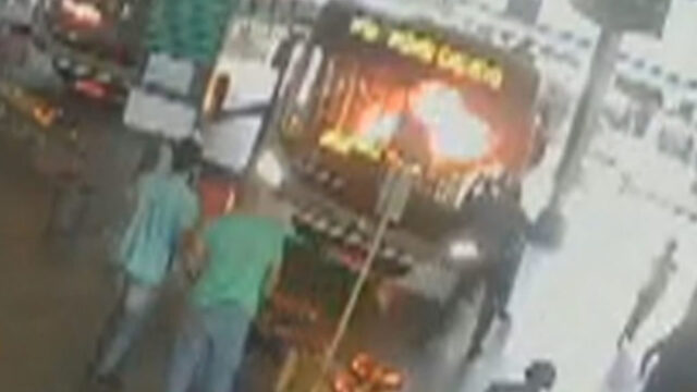 Mulher é presa suspeita de atear fogo a motorista de ônibus em Anápolis; vídeo