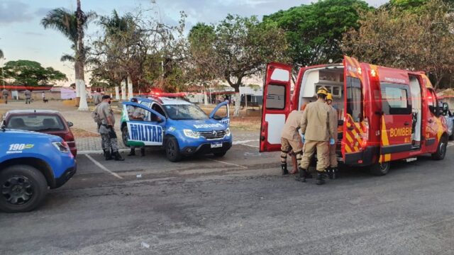 Homem é agredido a pauladas em Catalão