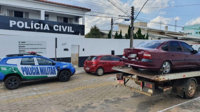 PM apreende veículo utilizado para transportar mulher vítima tentativa de femicídio em Catalão