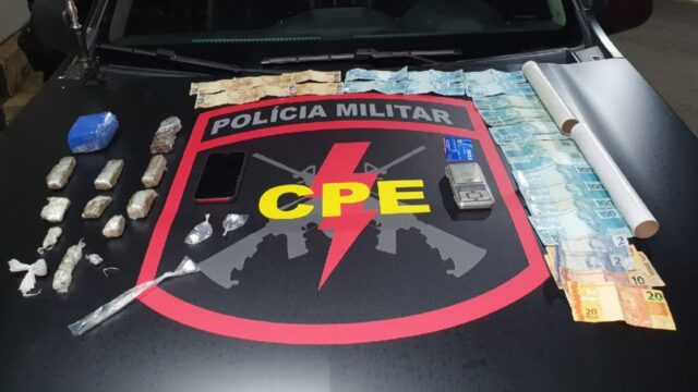 Jovem de 19 anos é preso por suspeita de tráfico de drogas em Catalão