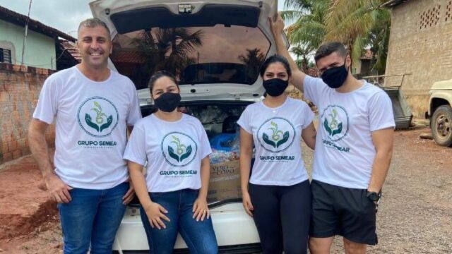 Em Três Ranchos: "Grupo Semear" distribuem brinquedos e doces a aproximadamente 260 crianças