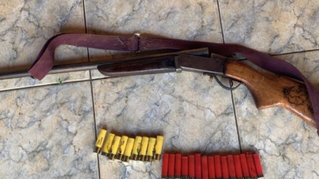 Polícia Militar realiza prisão de arma de fogo em Pires do Rio