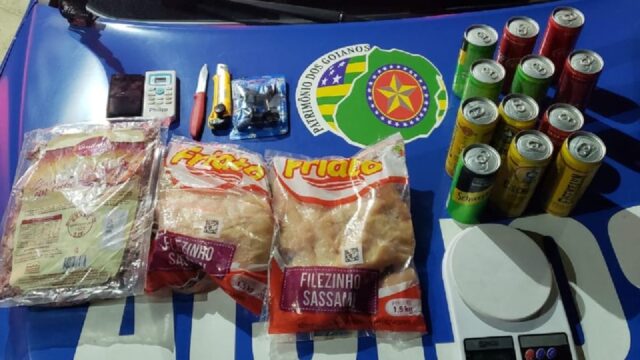 Polícia Militar (PM) prende suspeito de furtar um estabelecimento comercial em Catalão