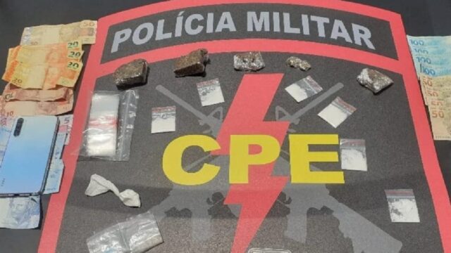Homem é preso suspeito de crime de tráfico de drogas em Catalão