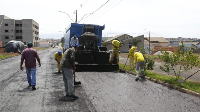 Prefeitura segue com Programa Asfalto de Verdade