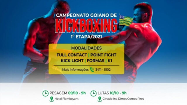 Catalão sediará Campeonato Goiano de Kickboxing no fim de semana