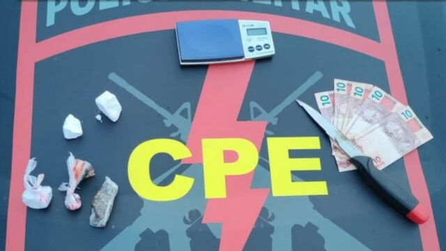 Adolescente é apreendido com drogas no Setor Industrial, em Pires do Rio