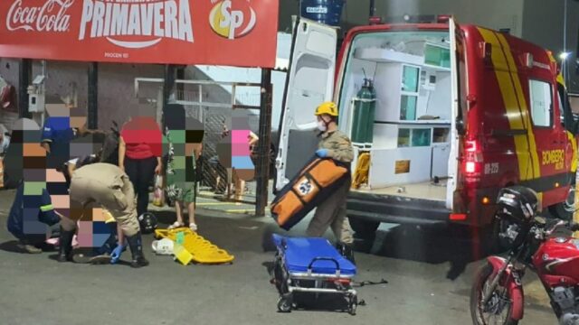 Idoso de 66 anos é atropelado ao sair de supermercado em Catalão