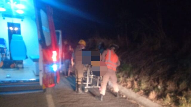 Motociclista fica ferido após sofrer queda na GO-210 em Catalão