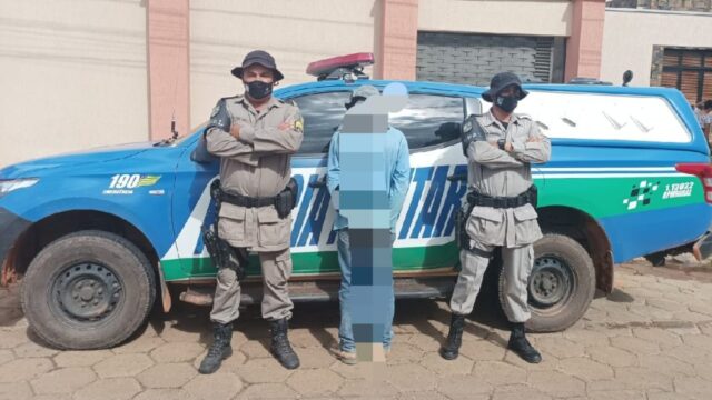 Batalhão Rural prende jovem de 25 anos suspeito de furto de gado, em Ipameri
