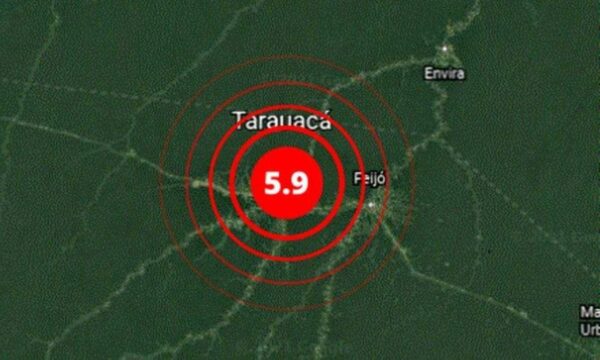 Terremoto de magnitude 5,9 é registrado no interior do Acre
