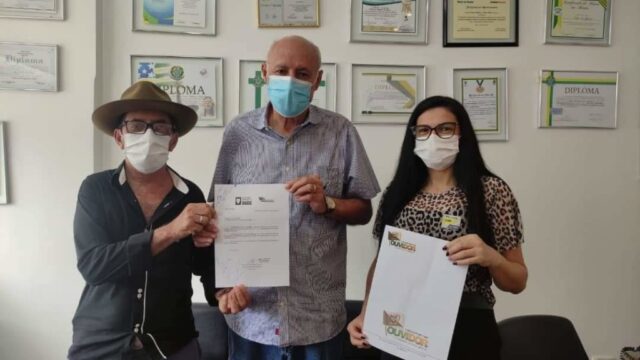 Em visita na Alego, Coordenadora de Regulação de Ouvidor recebe benefícios para o município