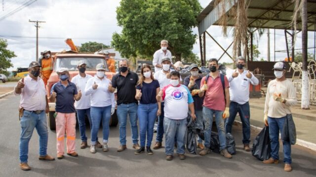 Prefeitura de Ouvidor realiza mutirão de "limpeza" em combate à dengue